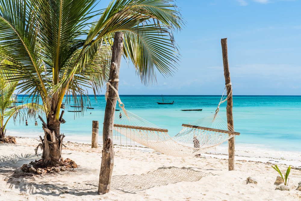 Pristine beaches